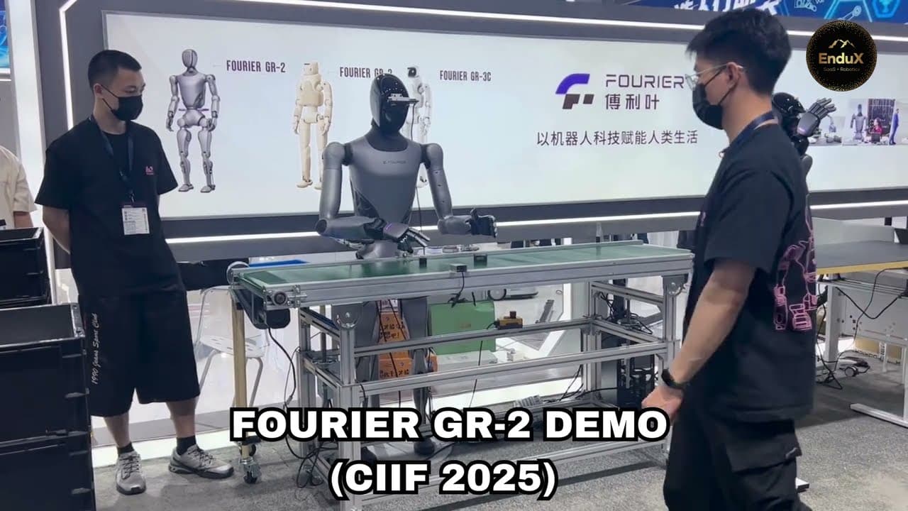 Robot Teamwork! Fourier GR-2 Robots Running a Pick-and-Place Workflow
